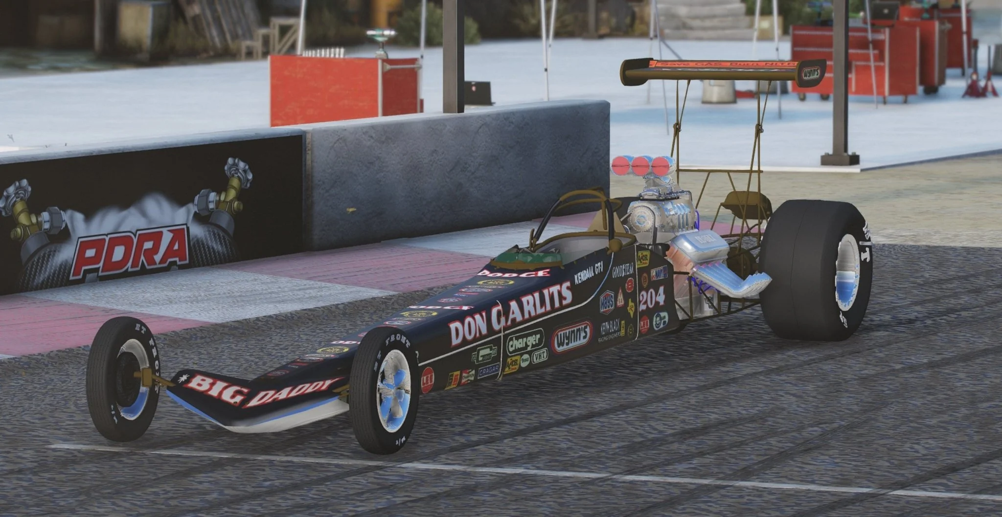 10 Drag Racing Car Pack - Image 3