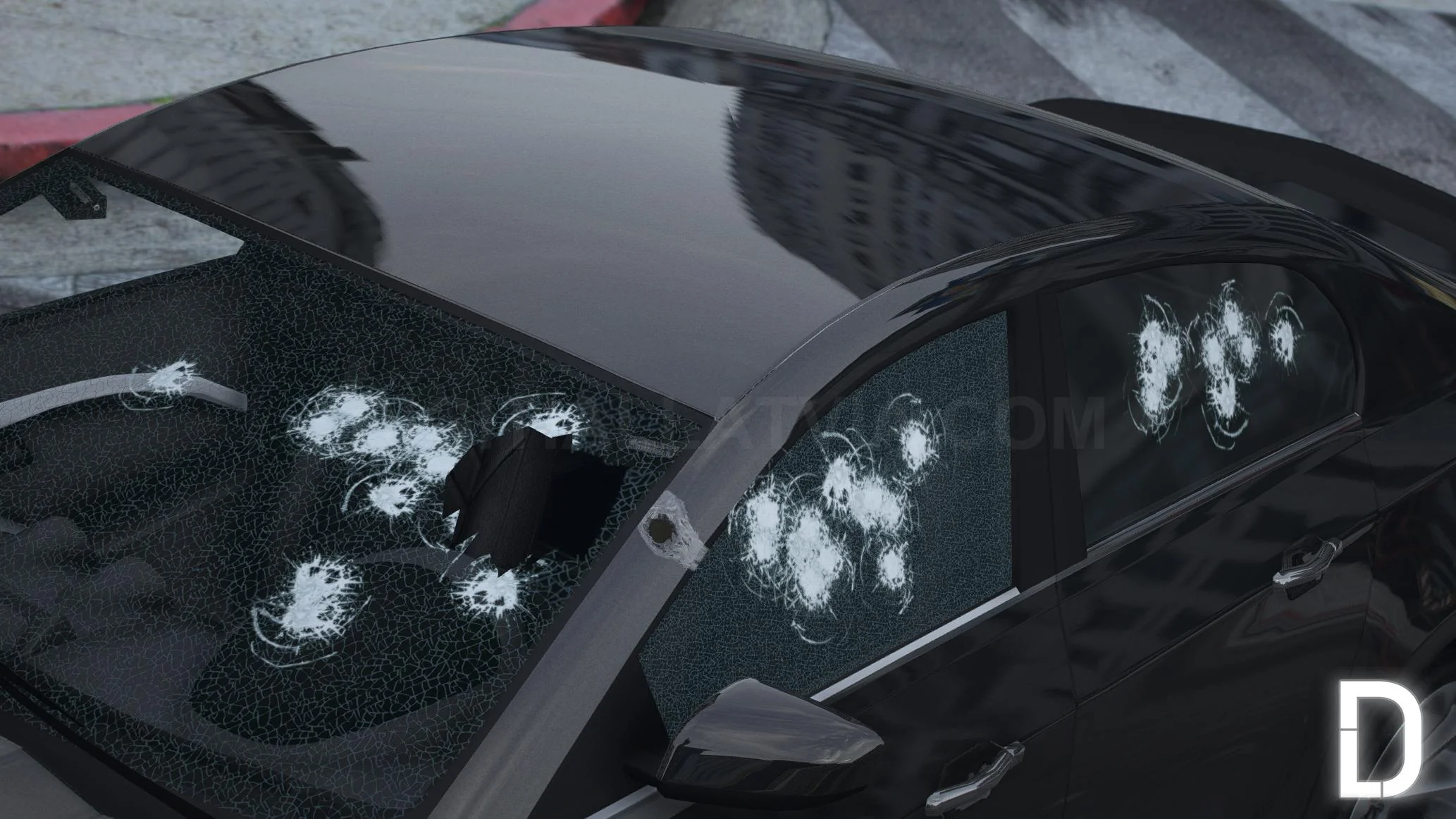 Albany V-STR Unmarked Armored Police | Tuning | Template - Image 9