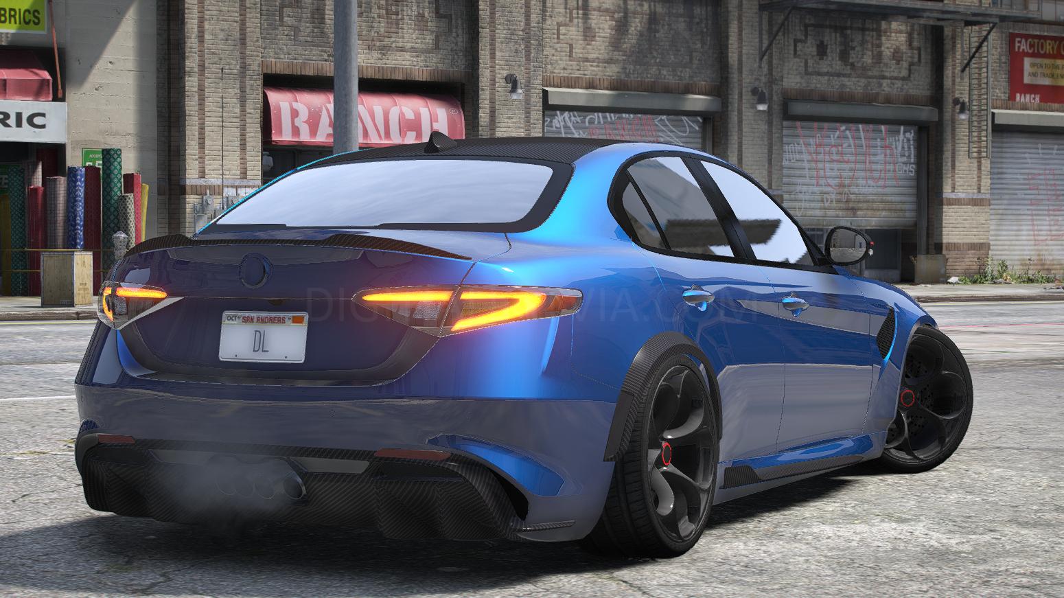 Alfa Romeo Giulia GTAm 2021 | Debadged | Tuning | Template - Image 5