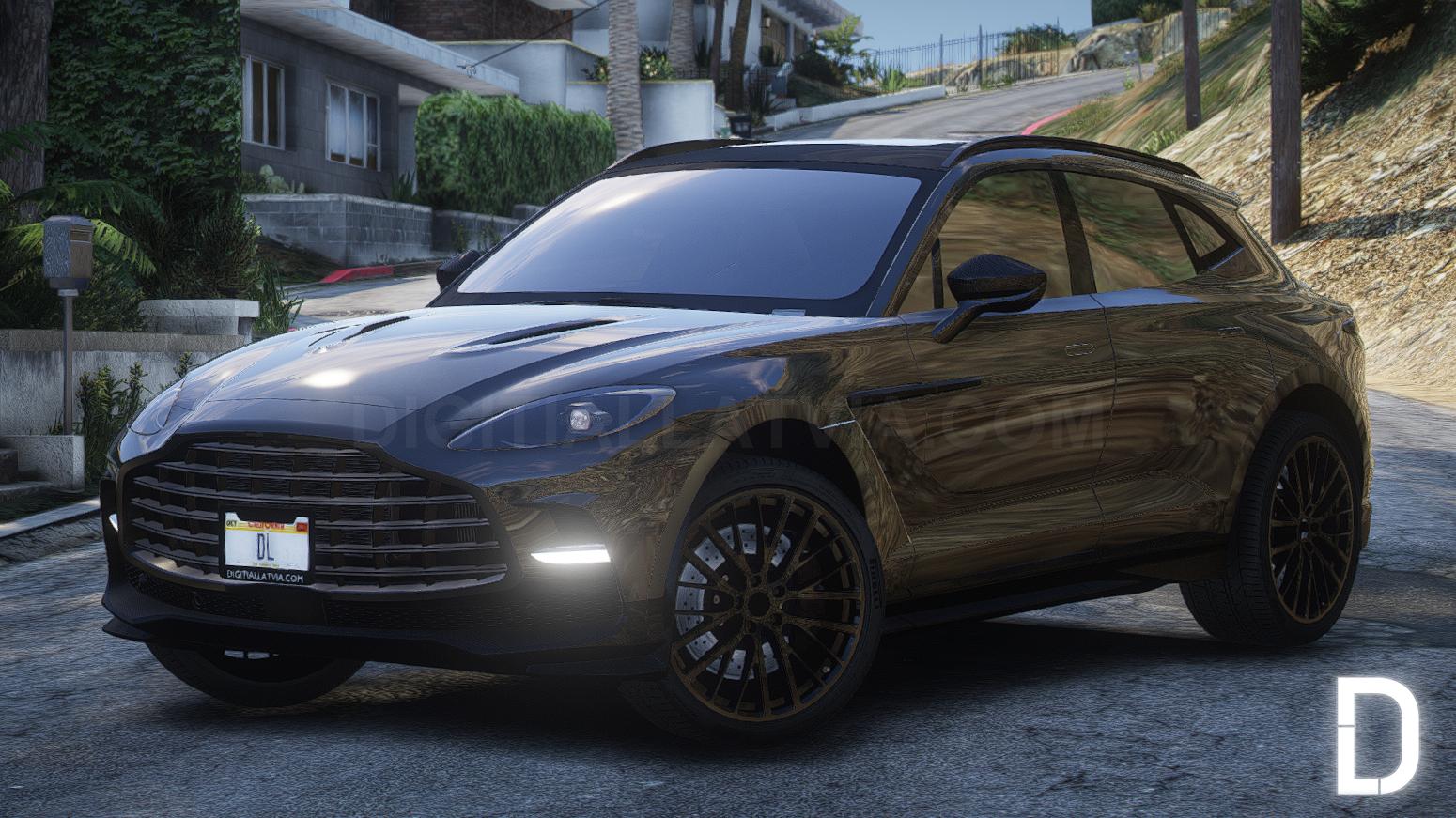 Aston Martin DBX 707 2023 | Debadged | Template - Image 3