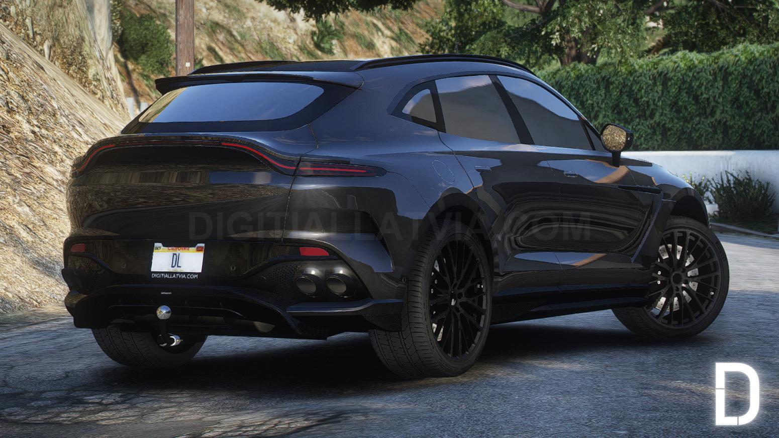 Aston Martin DBX 707 2023 | Debadged | Template - Image 4
