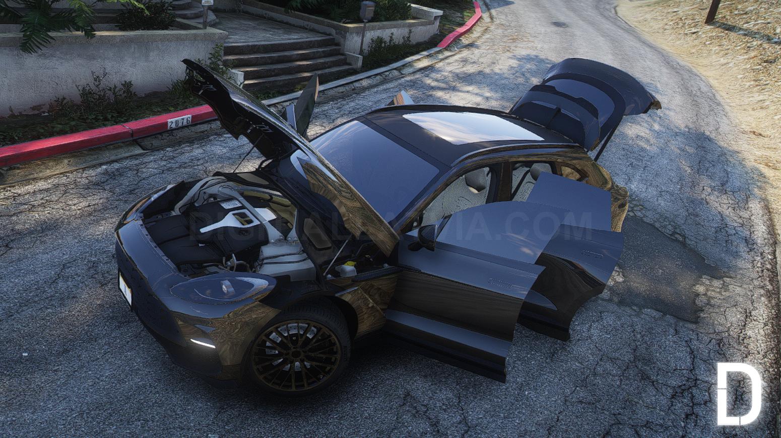 Aston Martin DBX 707 2023 | Debadged | Template - Image 5