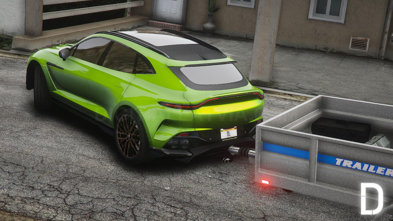 Aston Martin DBX 707 2023 | Debadged | Template - Image 8