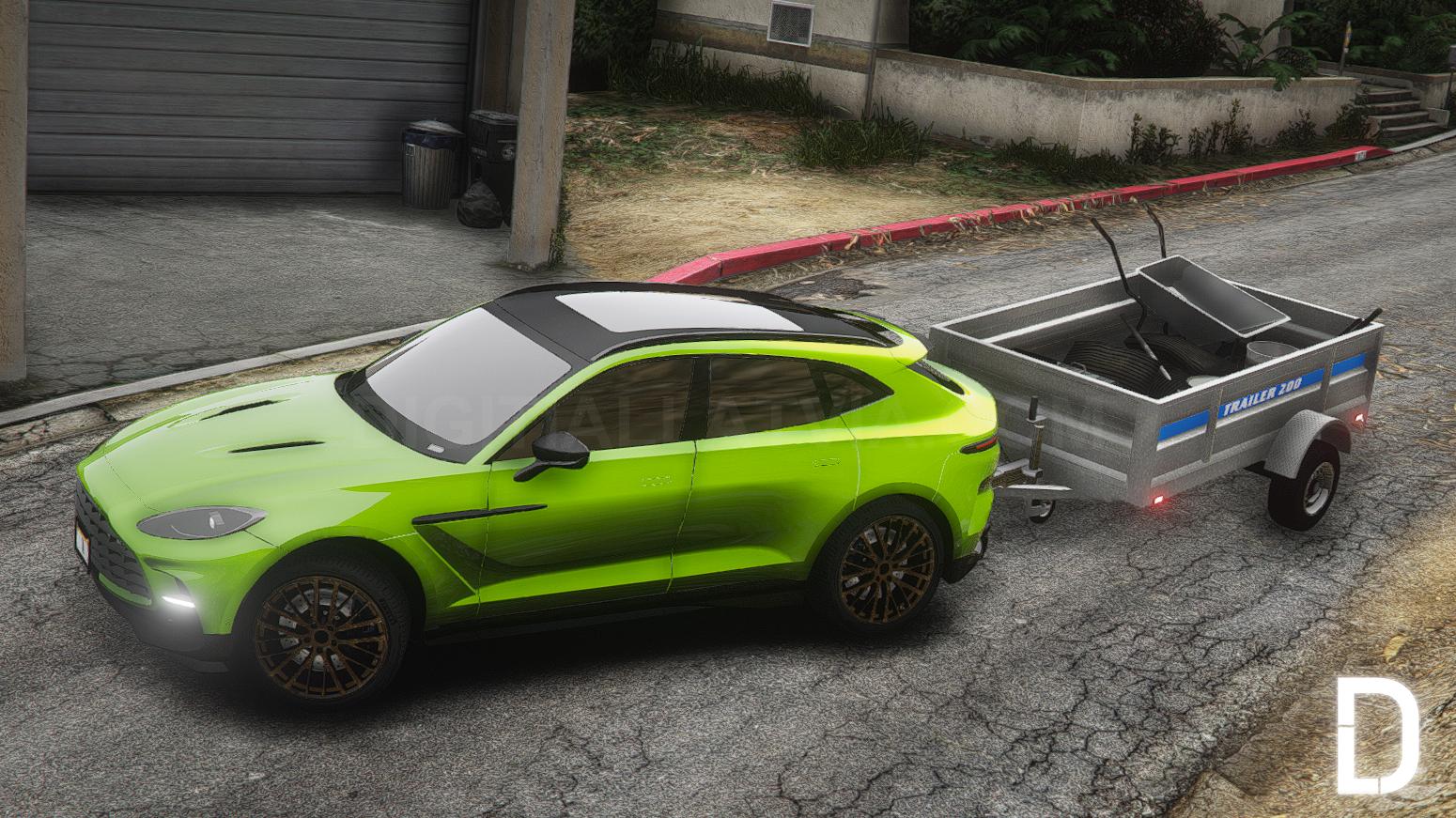 Aston Martin DBX 707 2023 | Debadged | Template - Image 9
