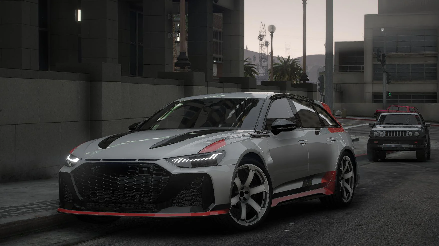 Audi RS6 Avant GT | Debadged | Template