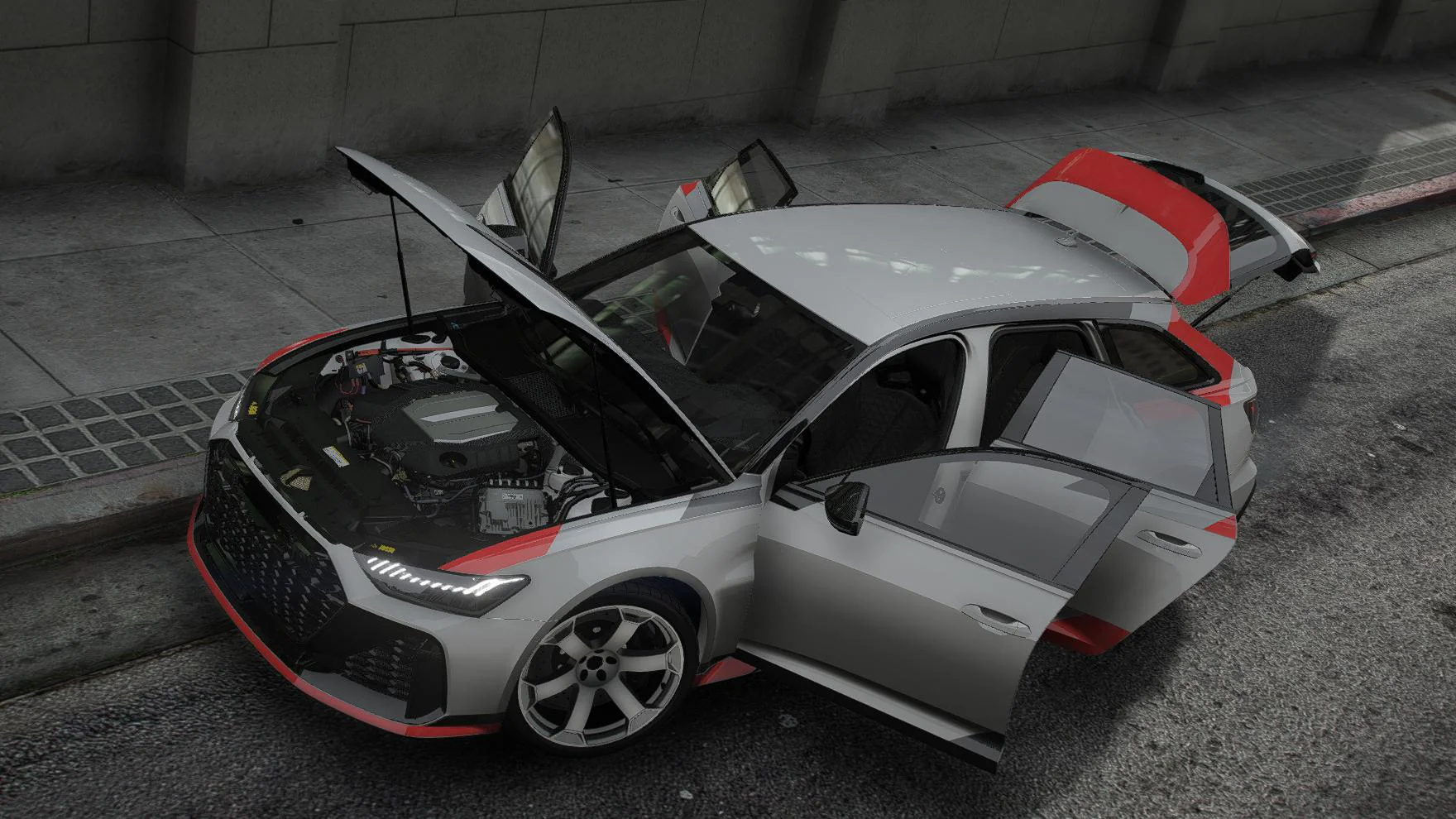 Audi RS6 Avant GT | Debadged | Template - Image 3