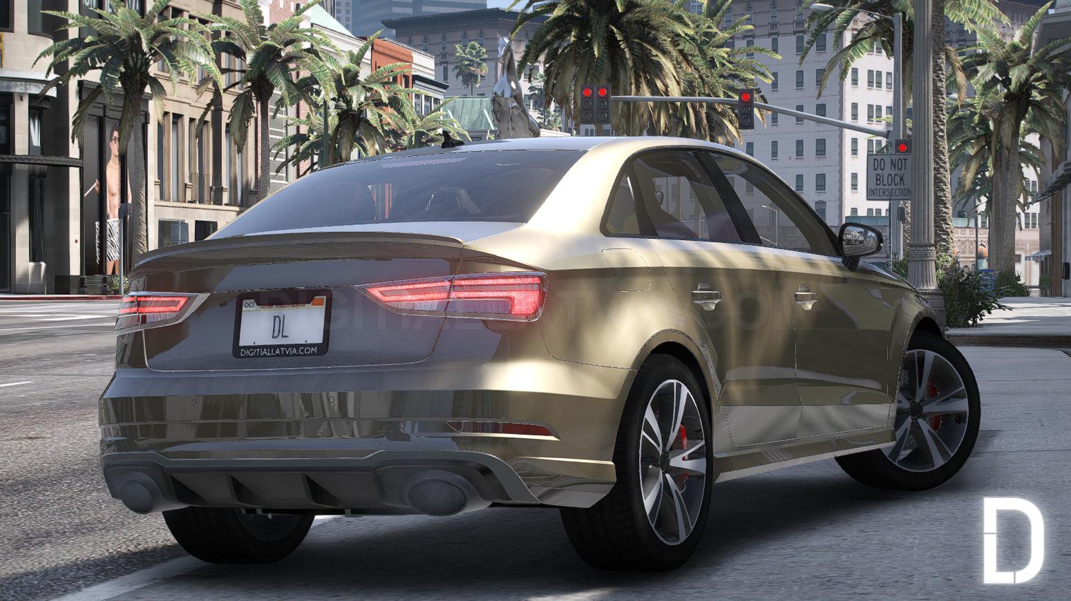 Audi RS3 2020 | Debadged | Tuning | Template - Image 2
