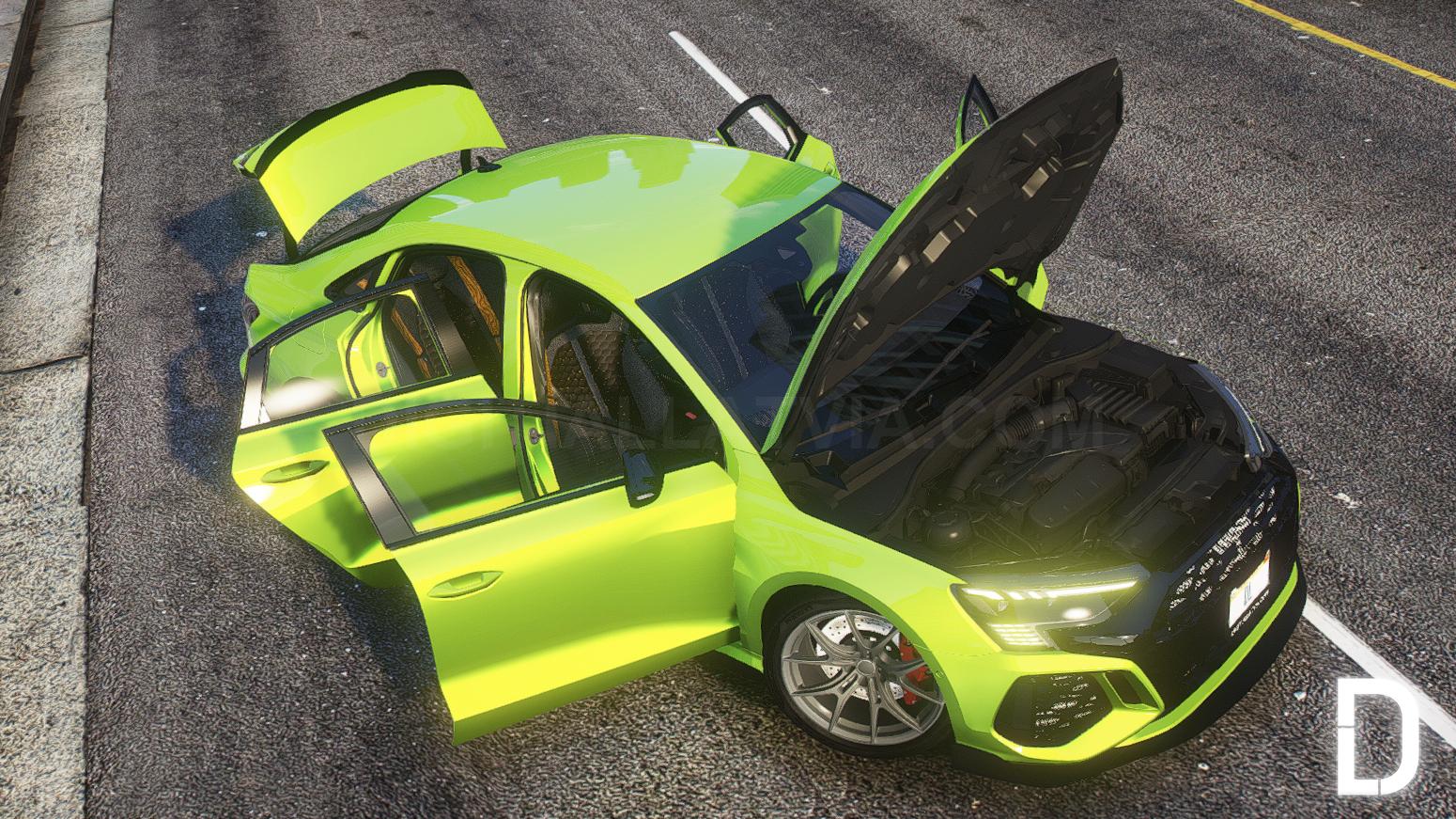 Audi RS3 2024 | Debadged | Template - Image 3