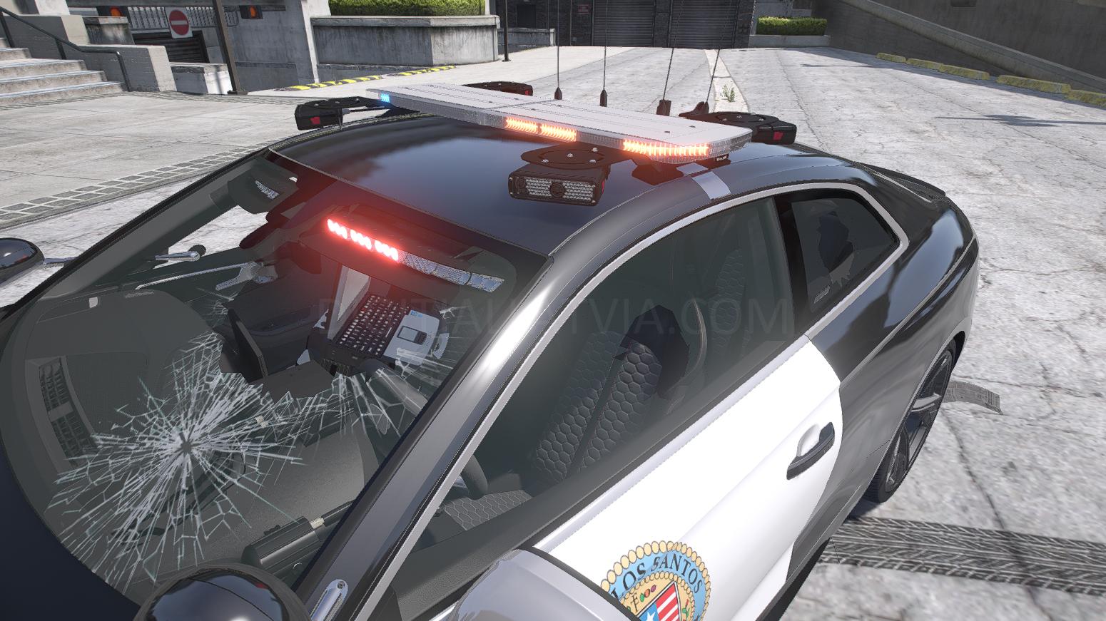 Audi RS5 Police 2022 | Debadged | Template - Image 7