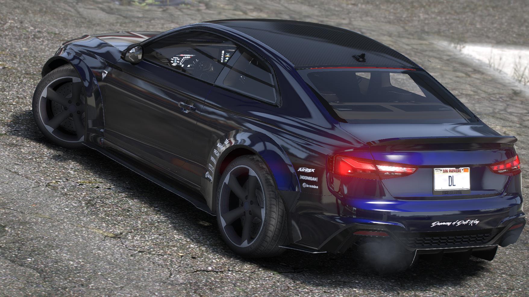 Audi RS5 Widebody | Debadged | Template - Image 2