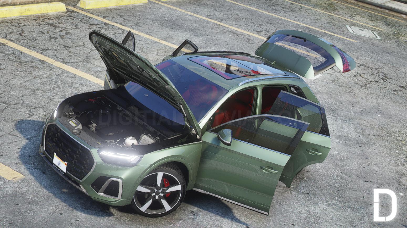 Audi SQ5 2022 | Debadged | Tuning | Template - Image 3