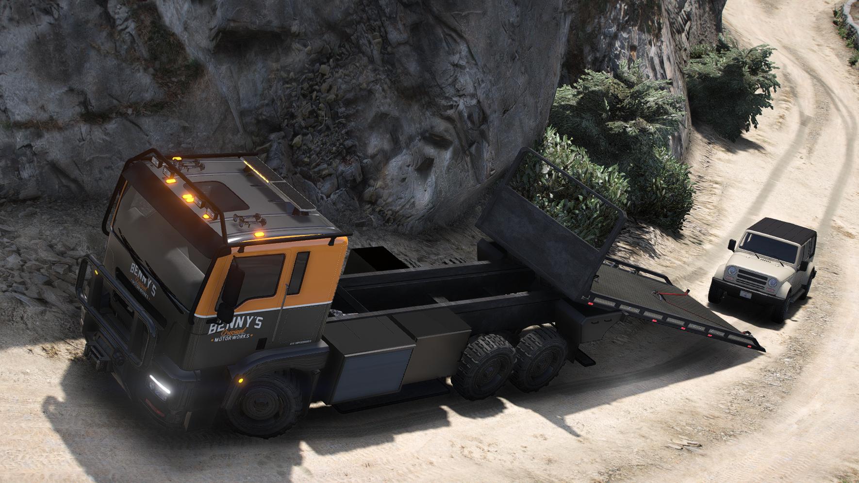 Benny's Mechanics Tow Vanilla Pack | 5 Vehicles | Templates - Image 7