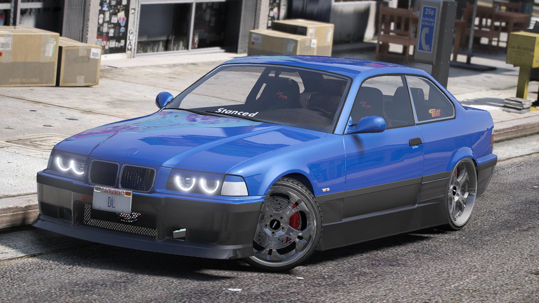 BMW E36 Stanced Drift | Debadged - Image 3