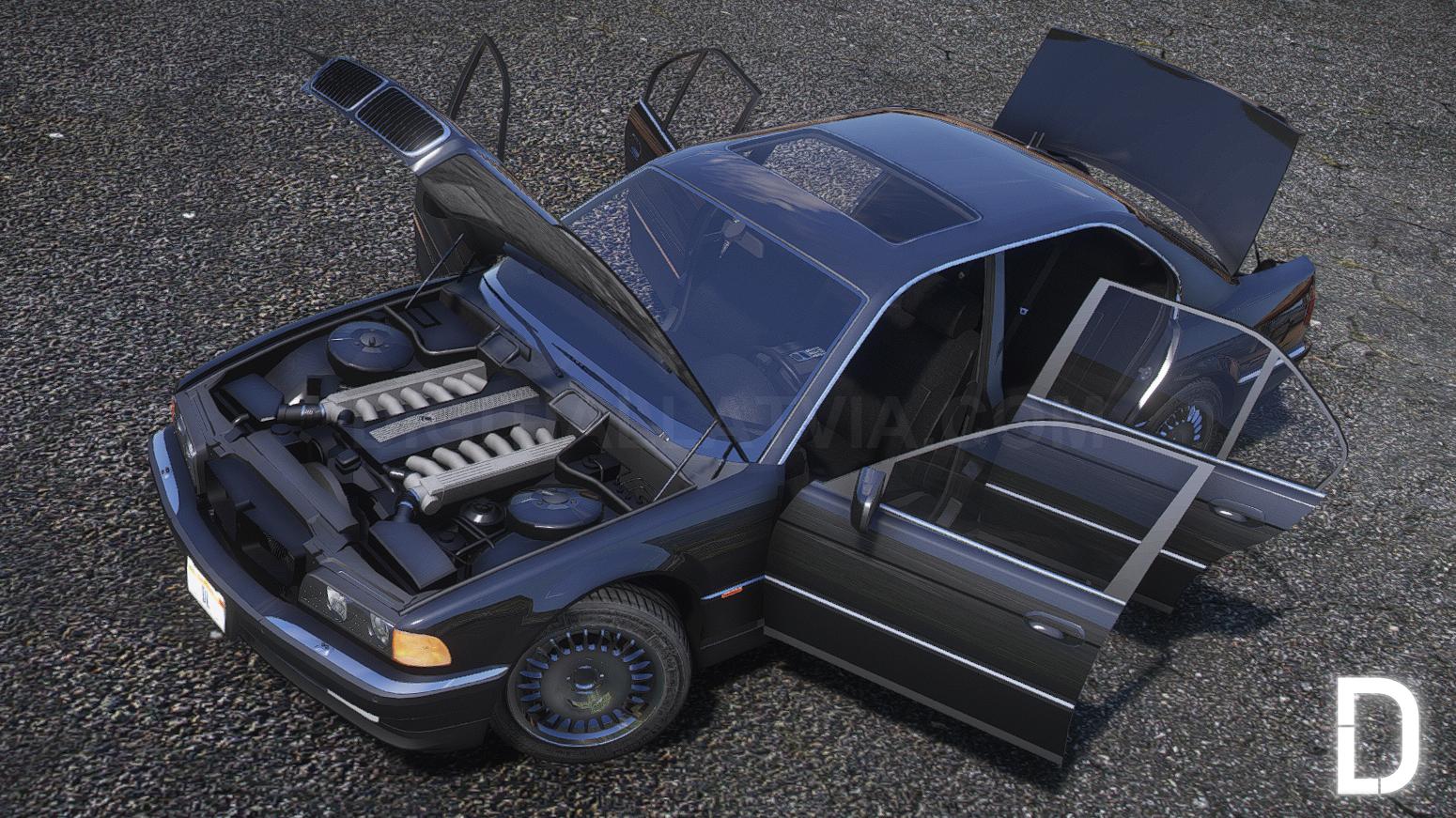 BMW E38 750i | Debadged - Image 3