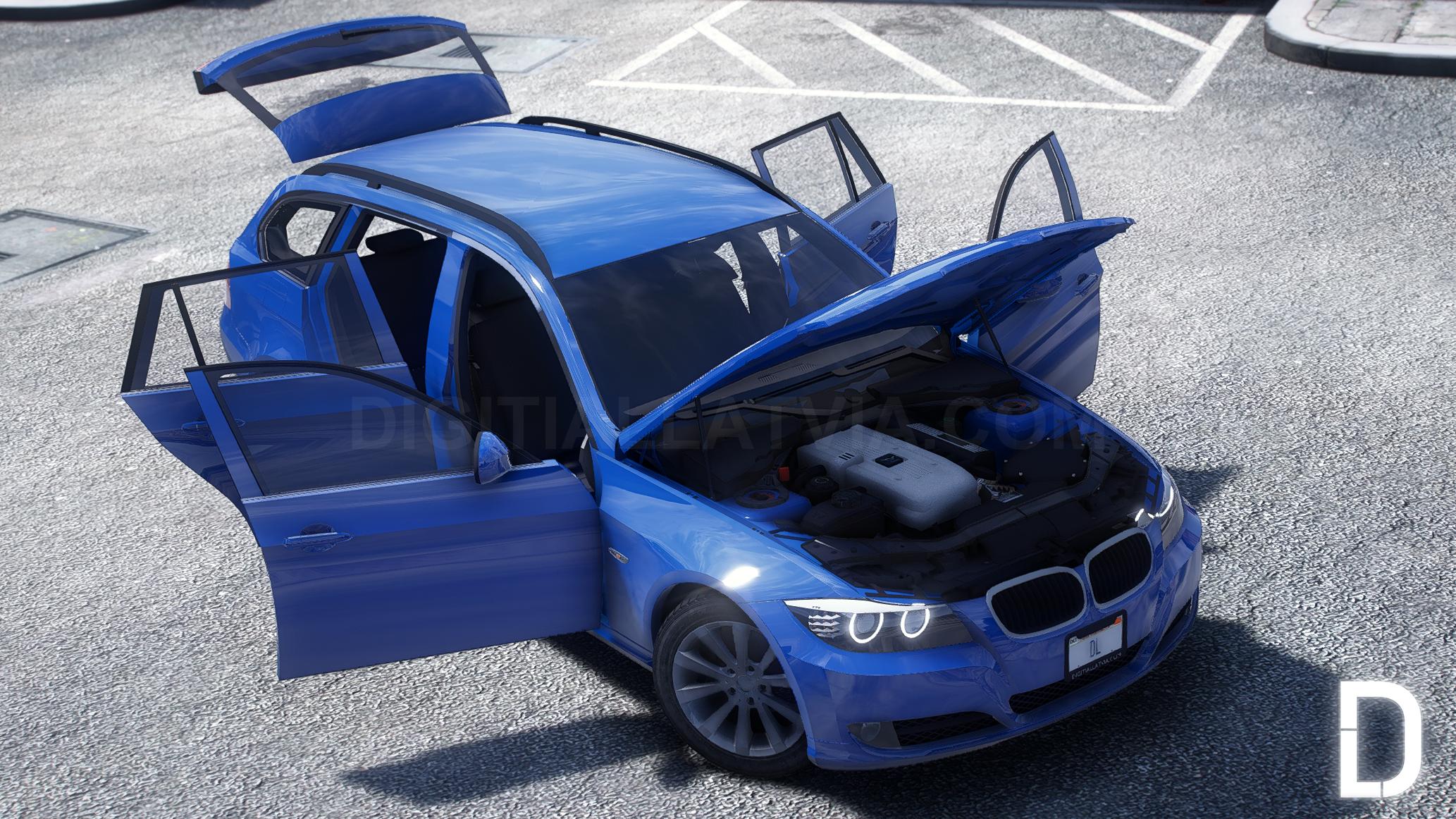 BMW E91 330i | Debadged | Template - Image 3