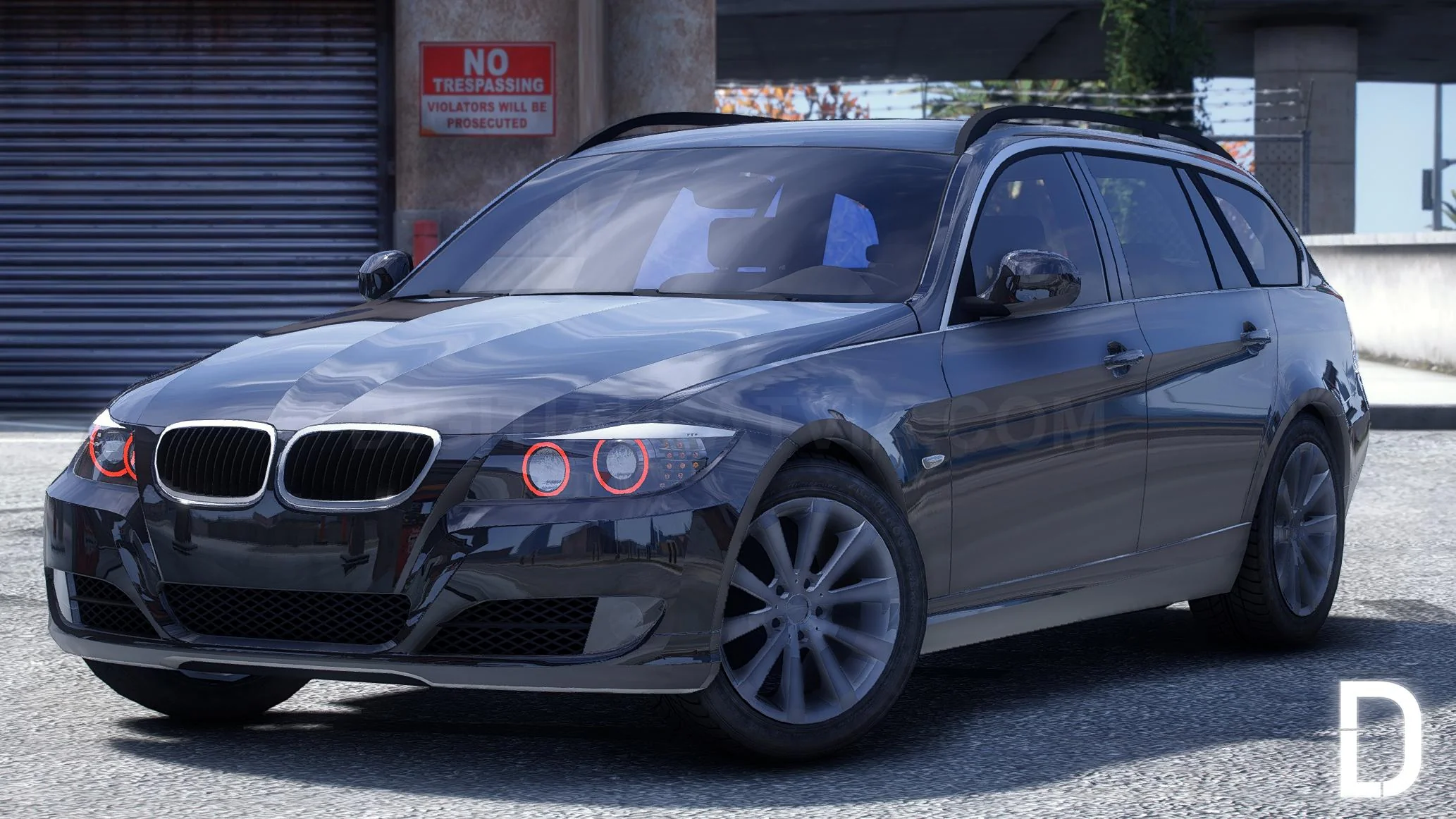 BMW E91 330i | Debadged | Template - Image 7