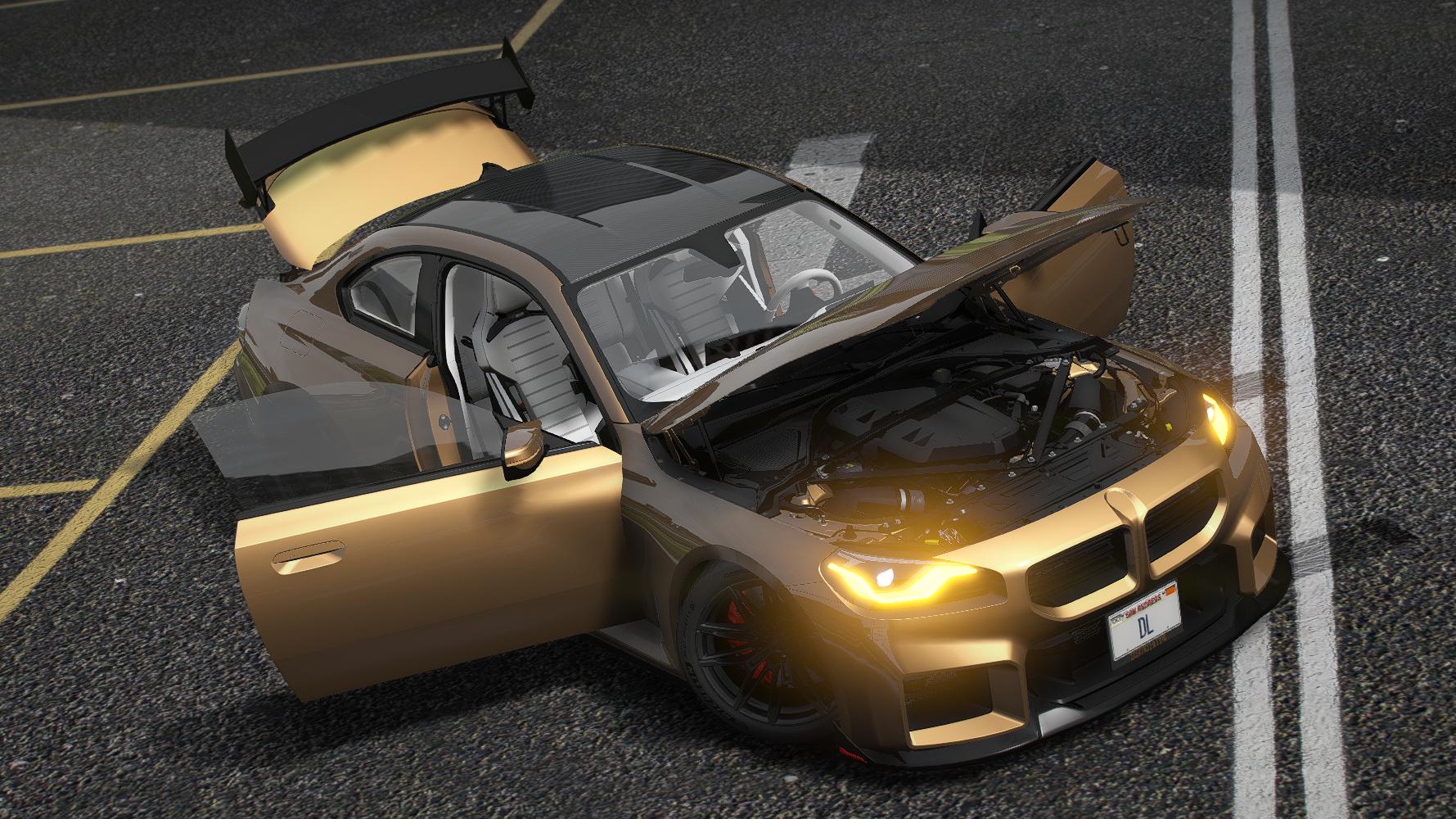 BMW M2 G87 2023 Maxton Design | Debadged | Template - Image 3
