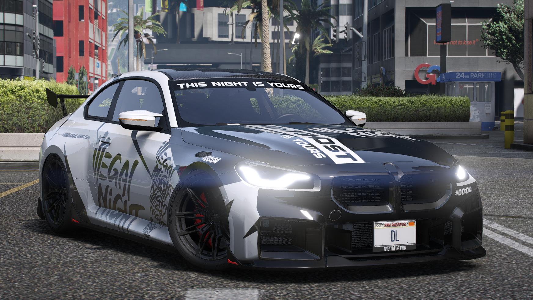 BMW M2 G87 2023 Maxton Design | Debadged | Template - Image 4