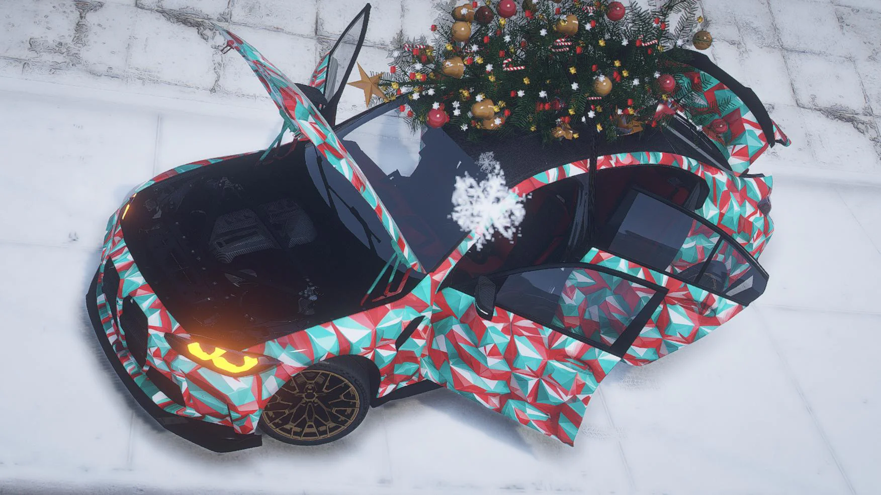 BMW M3 CS G80 2022 Christmas | Custom Sound | Debadged | Template - Image 3