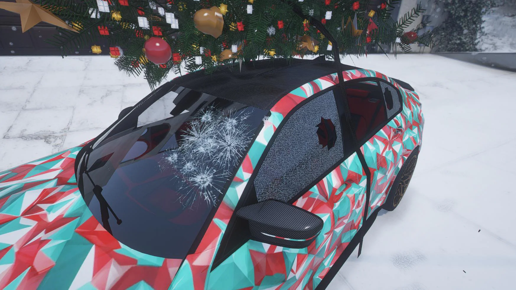 BMW M3 CS G80 2022 Christmas | Custom Sound | Debadged | Template - Image 7