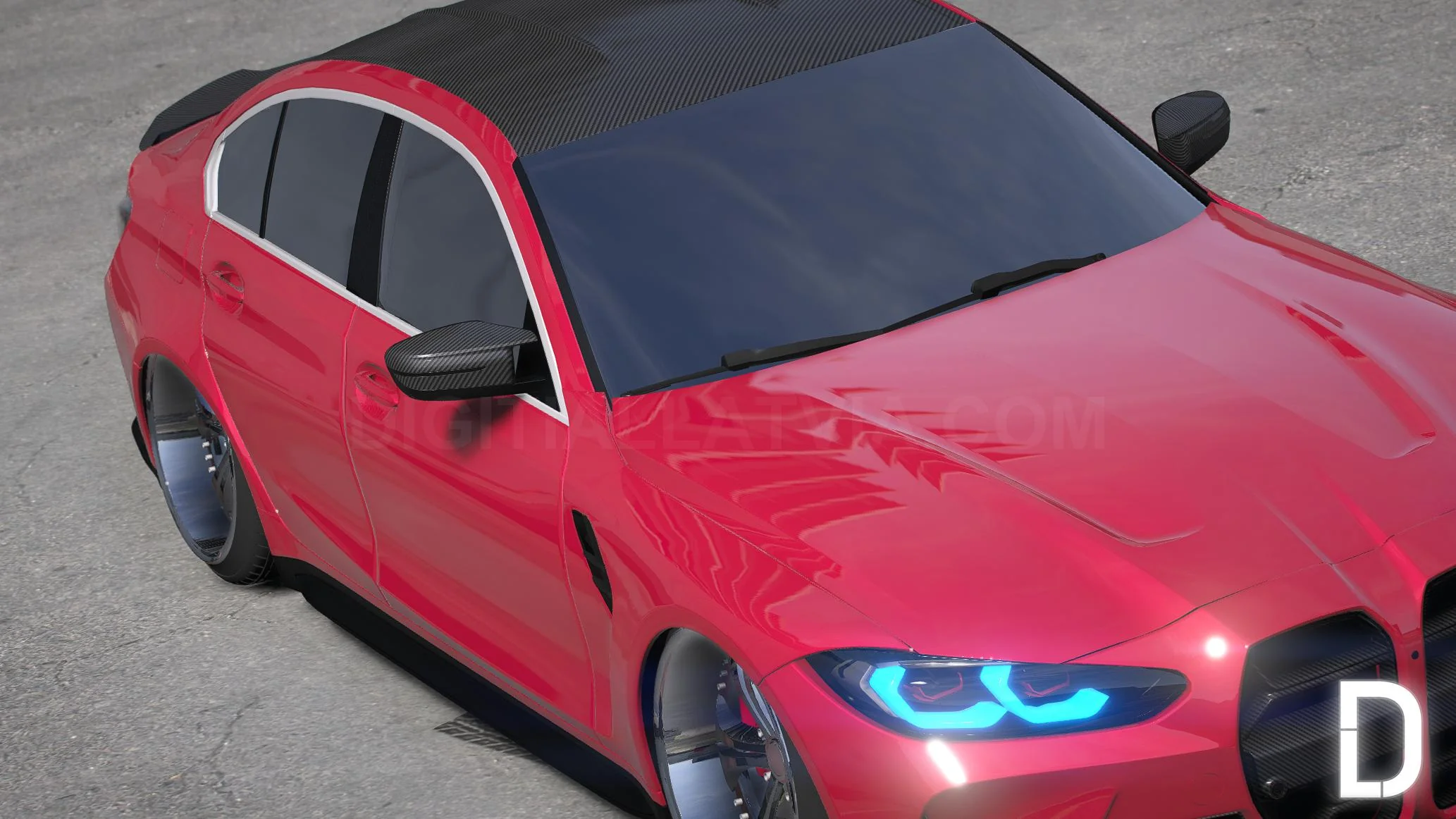 BMW M3 CS G80 Stanced | Custom Sound | Debadged - Image 11