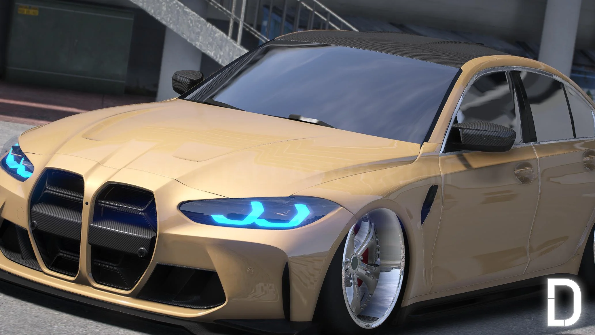 BMW M3 CS G80 Stanced | Custom Sound | Debadged - Image 12