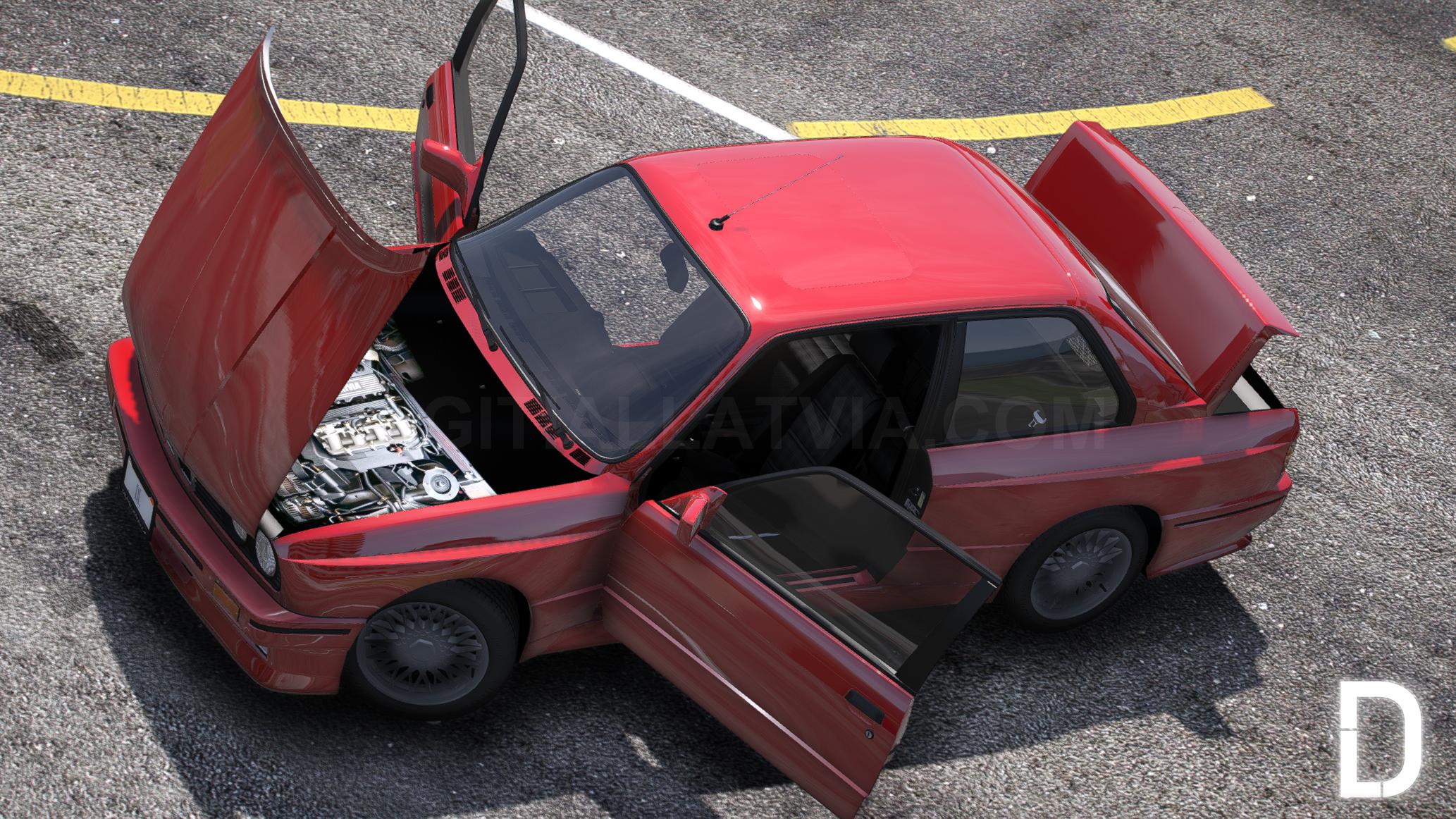 BMW M3 E30 1990 | Debadged | Template | Tuning - Image 3