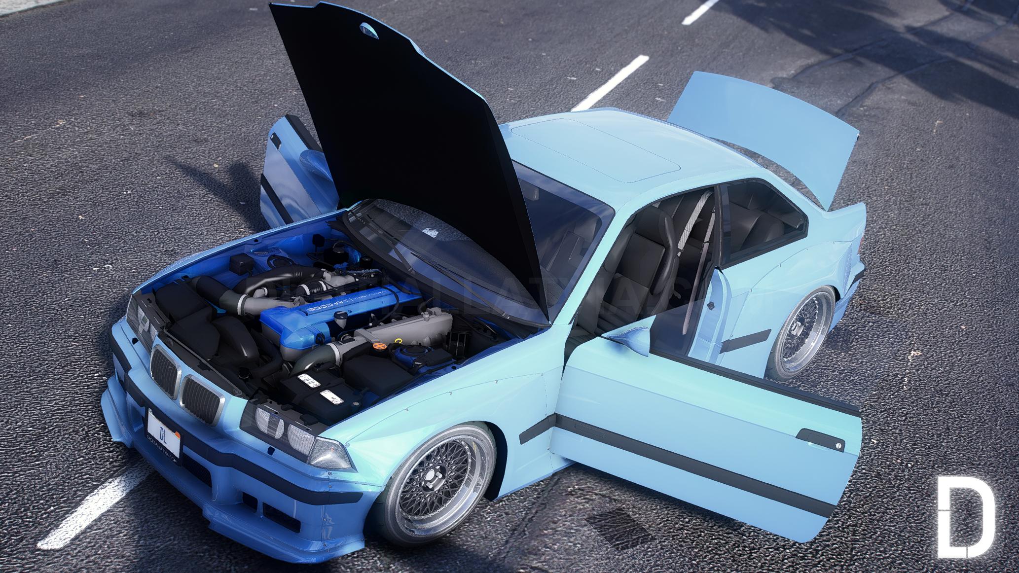 BMW M3 E36 Pandem | Debadged | Template | Tuning | Custom Sound - Image 5