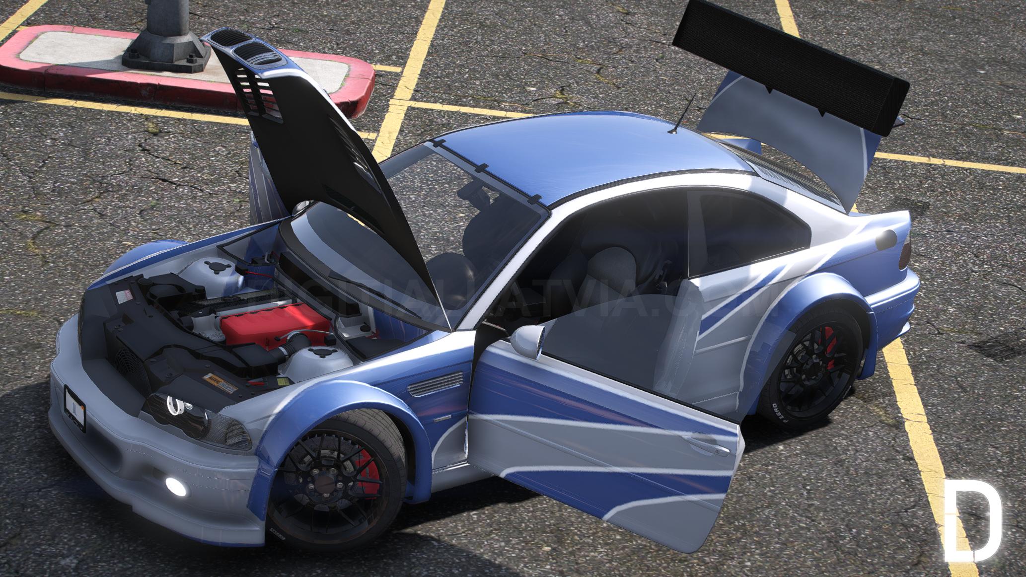 BMW M3 E46 NFS | Debadged | Tuning | Template - Image 6