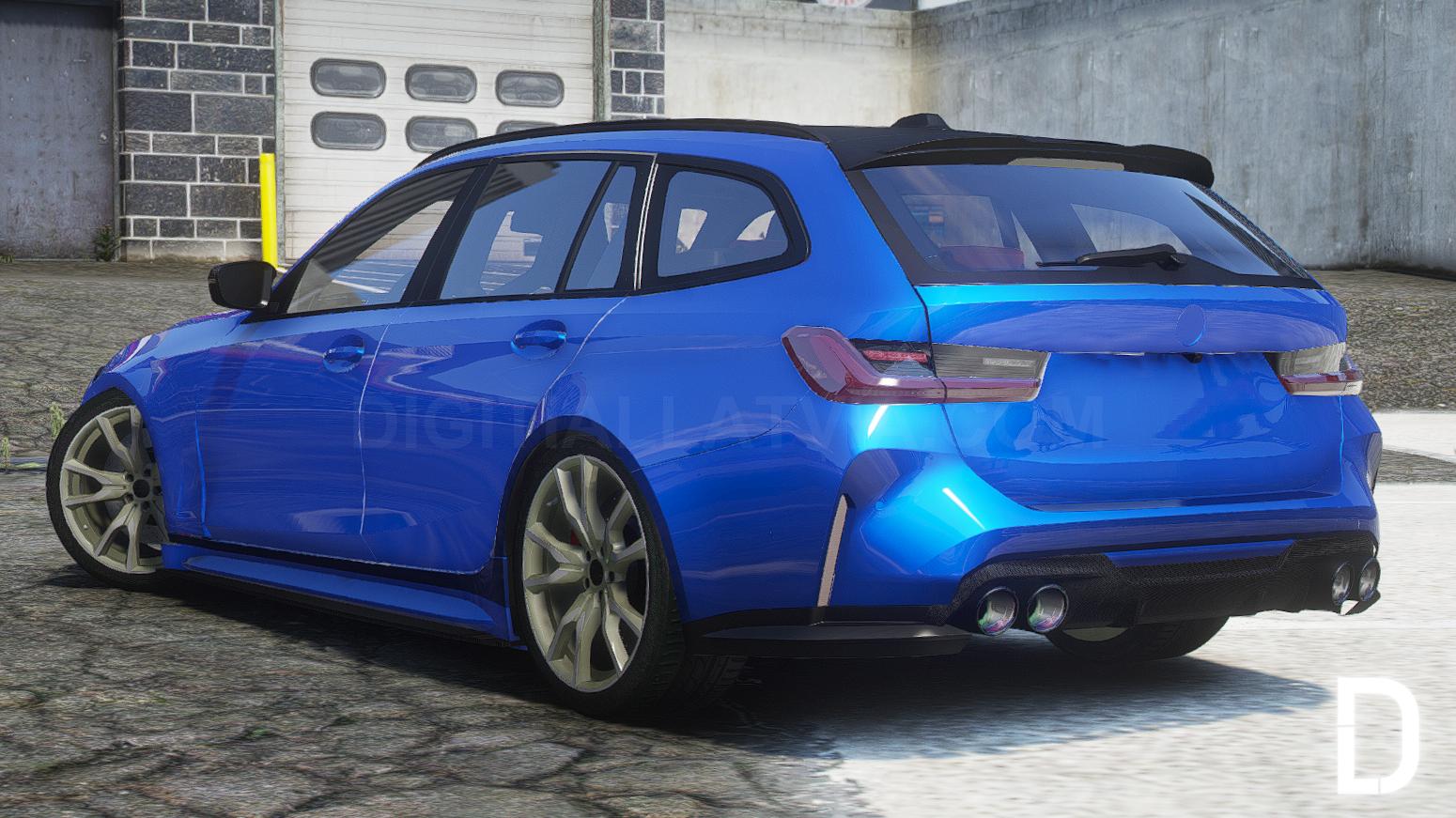 BMW M340i Touring Custom 2024 | Debadged - Image 4