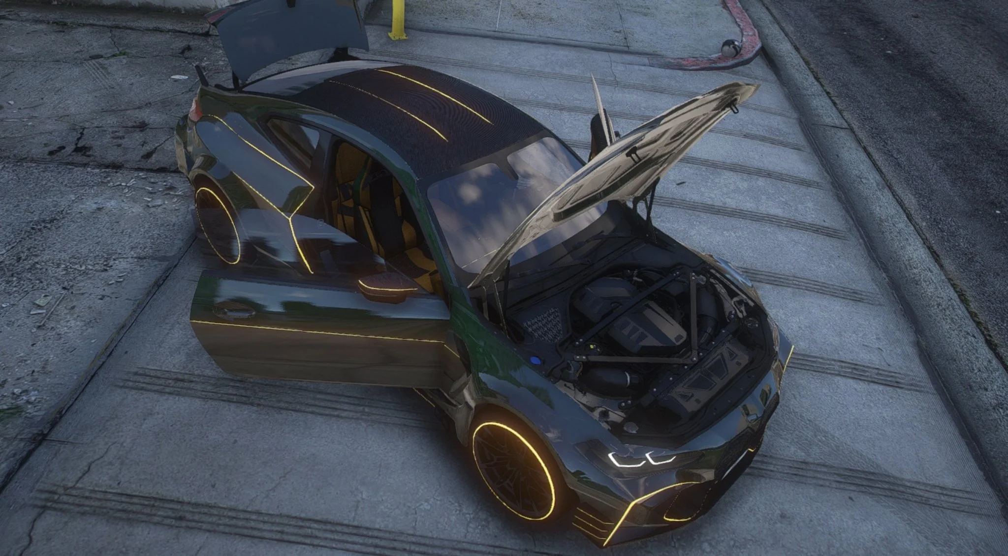 BMW M4 Animated | Debadged - Image 3