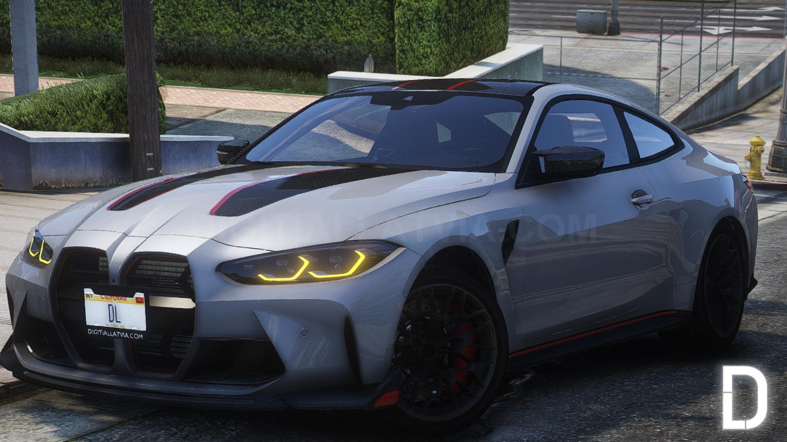 BMW M4 CSL 2023 | Debadged | Template