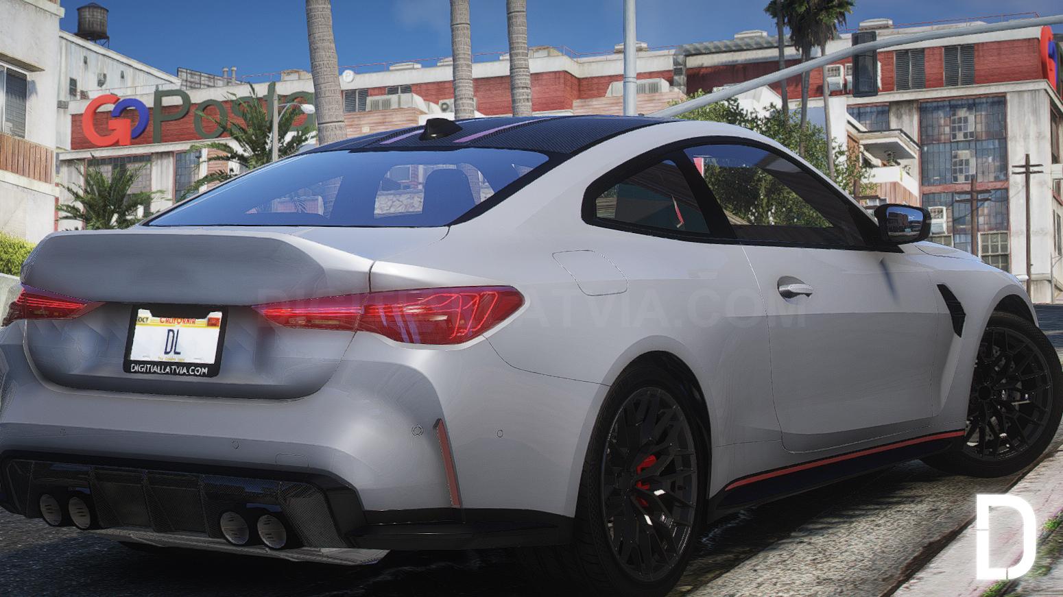 BMW M4 CSL 2023 | Debadged | Template - Image 2