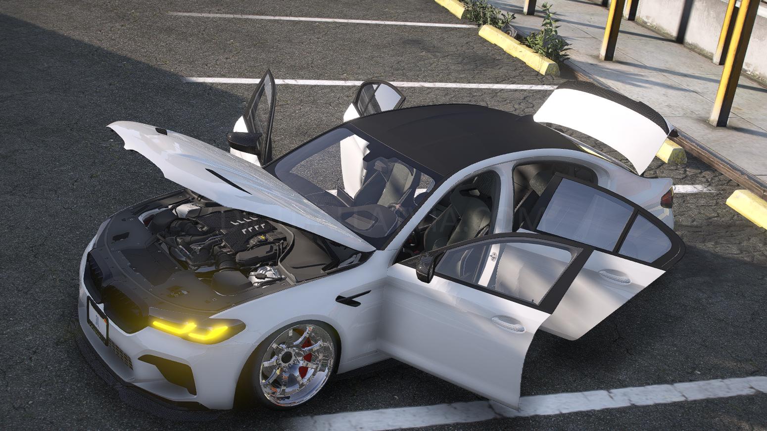 BMW M5 CS F90 Stanced 2022 | Debadged - Image 3