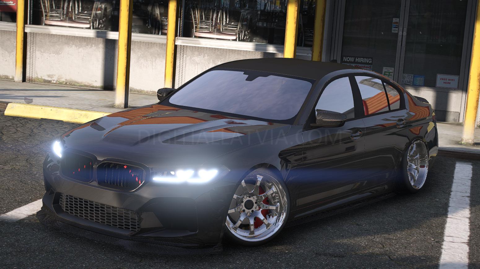 BMW M5 CS F90 Stanced 2022 | Debadged - Image 4
