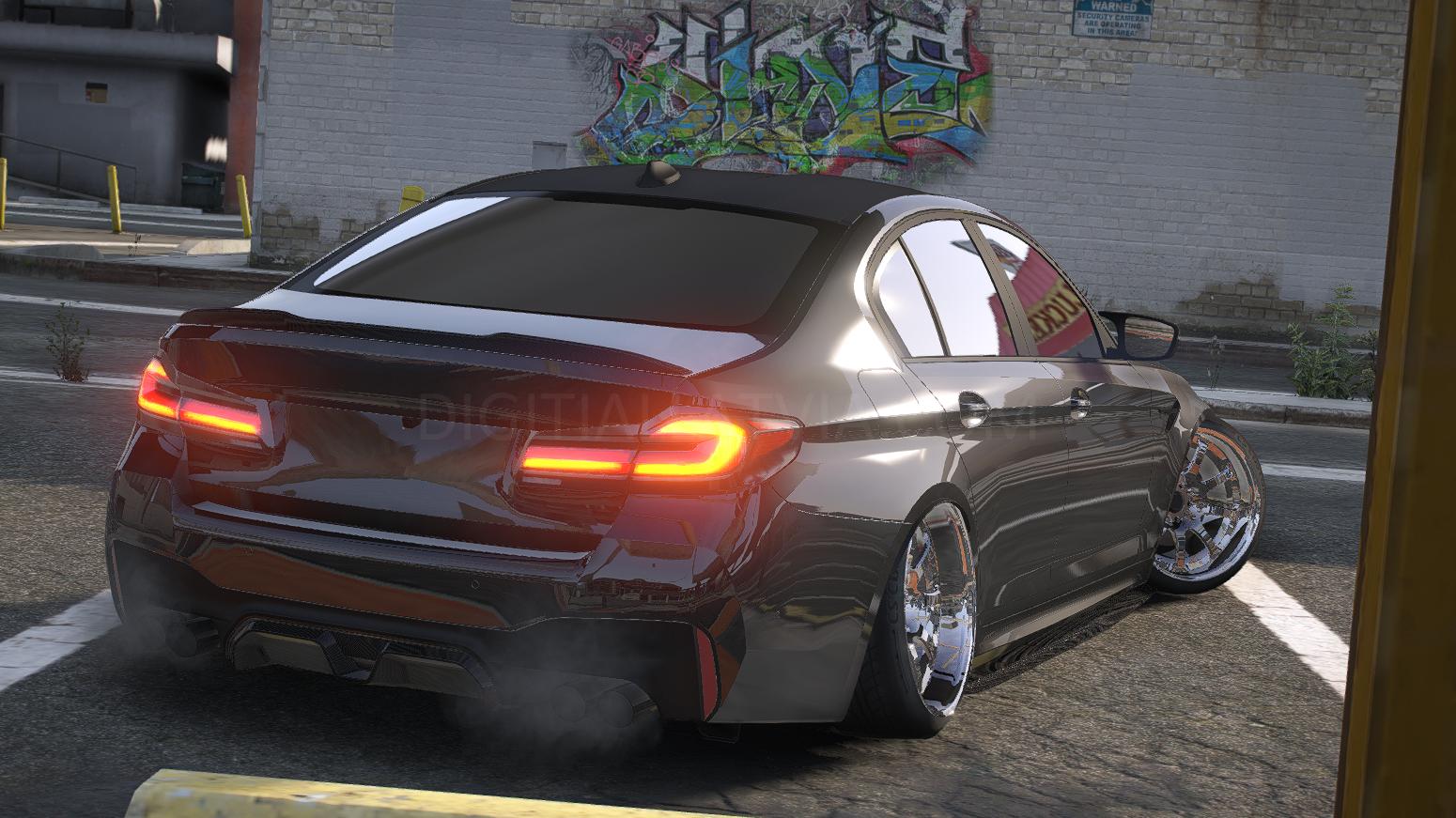 BMW M5 CS F90 Stanced 2022 | Debadged - Image 5