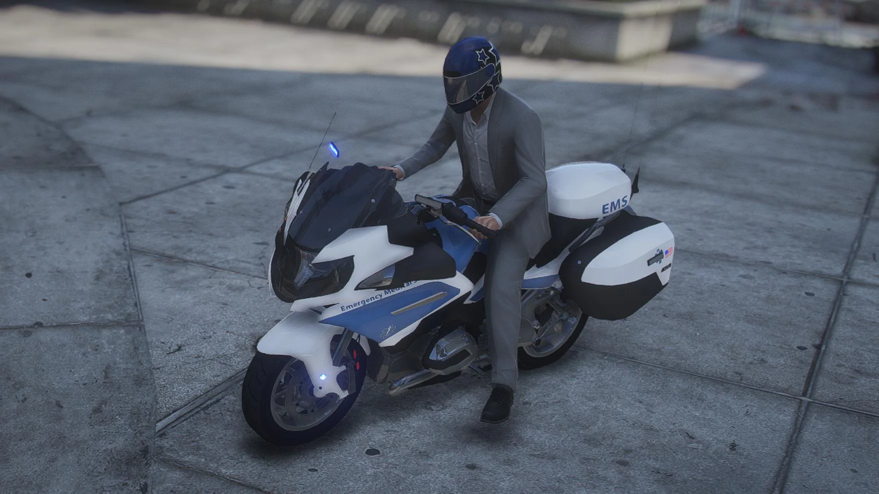 BMW R1200RT EMS Bike | Debadged | Template - Image 3