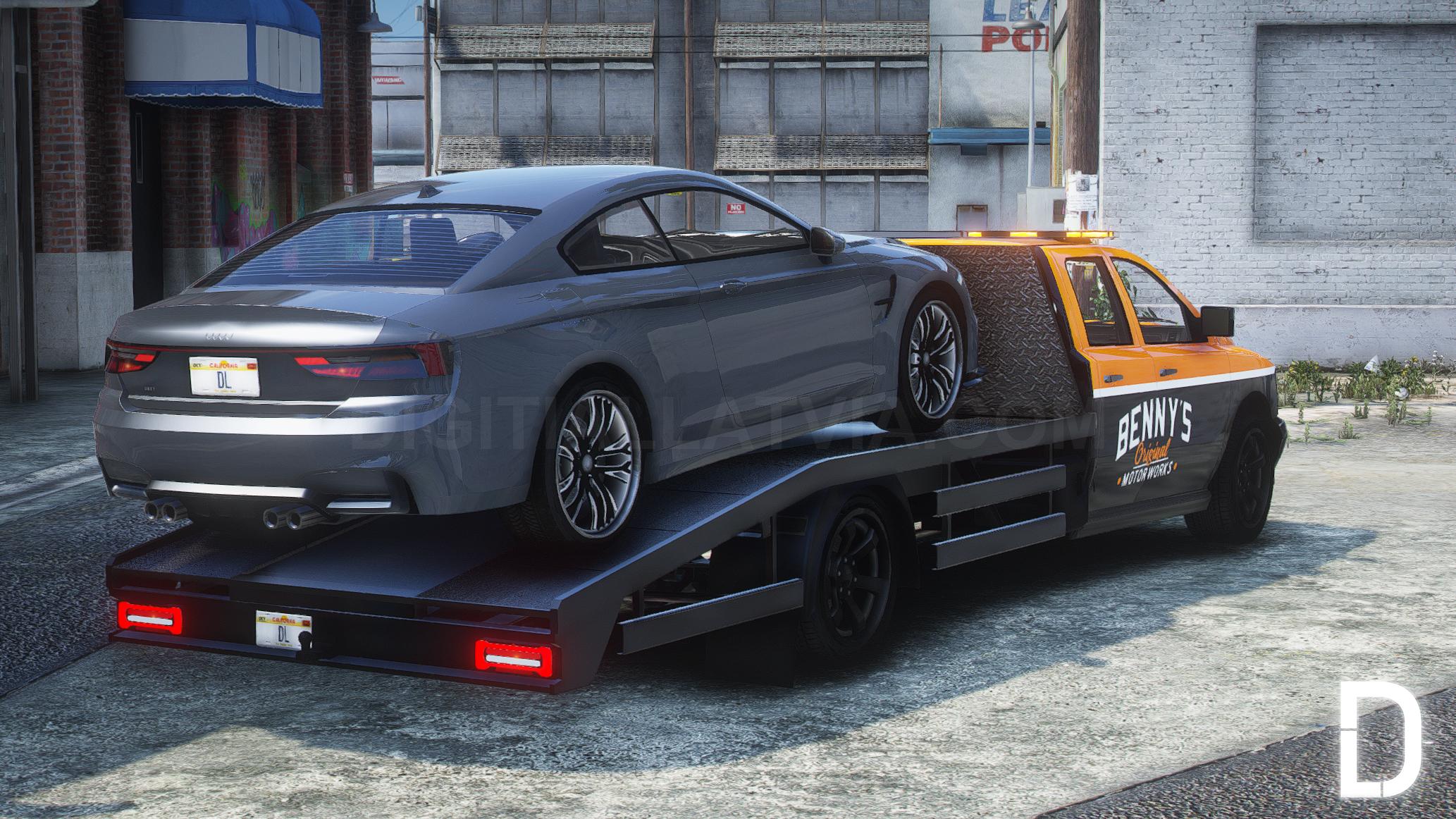 Bravado Bison Tow Truck Bennys | Template - Image 4