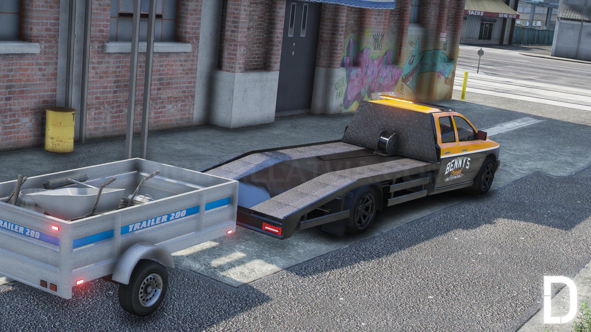 Bravado Bison Tow Truck Bennys | Template - Image 9