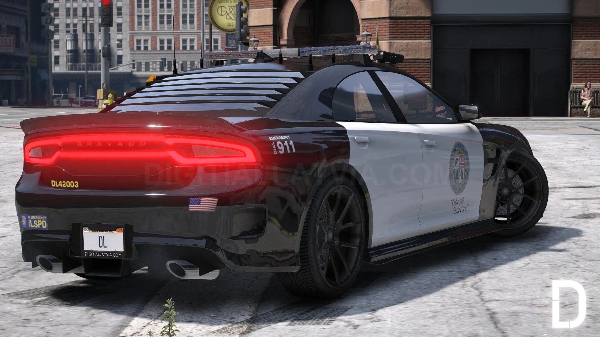 Bravado Buffalo STX Custom V2 Police | Tuning | Template - Image 5