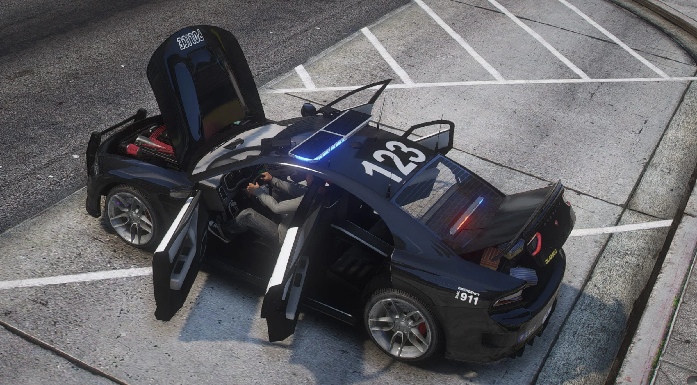 Bravado Buffalo STX LSPD | Template | Callsigns - Image 3