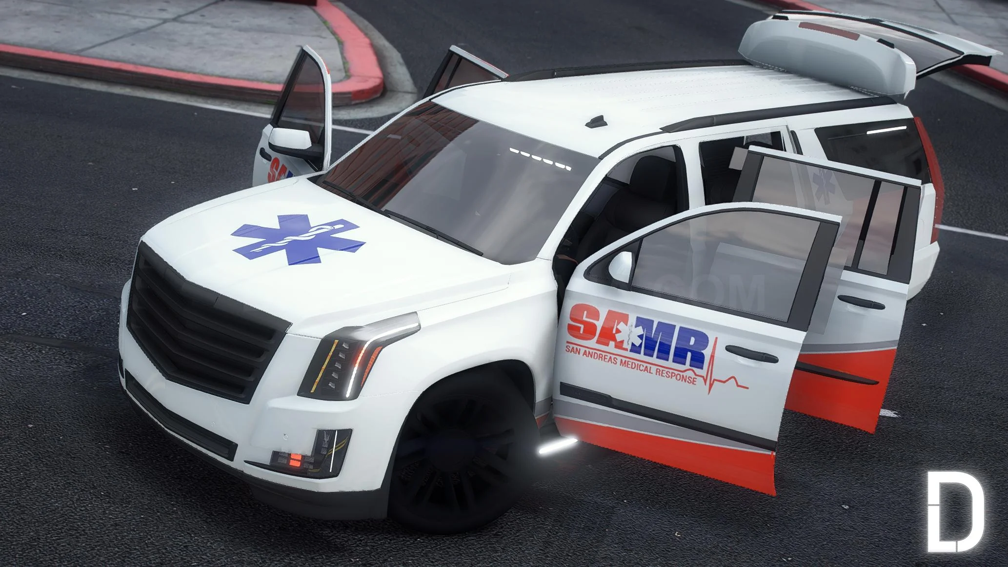 Cadillac Escalade EMS | Debadged | Template - Image 3