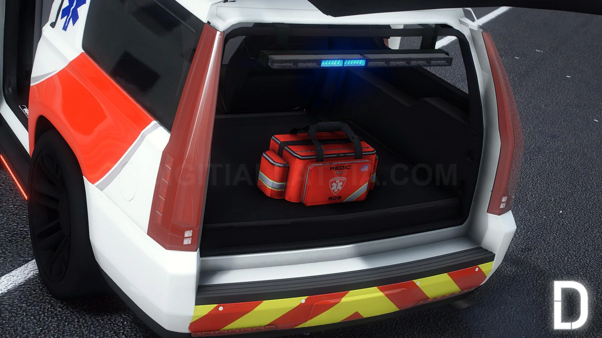 Cadillac Escalade EMS | Debadged | Template - Image 4