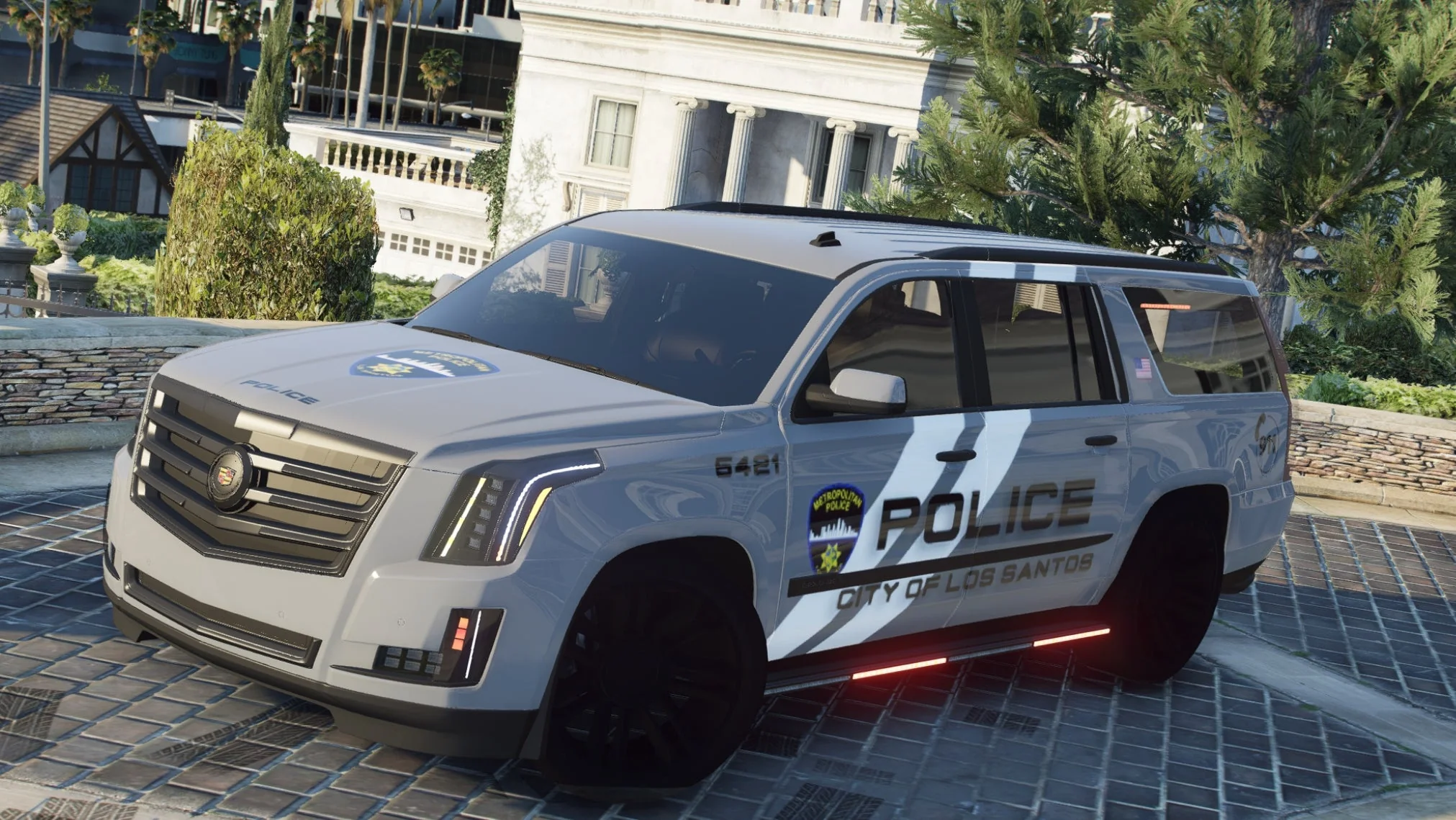 Cadillac Escalade Police | Debadged | Template - Image 6
