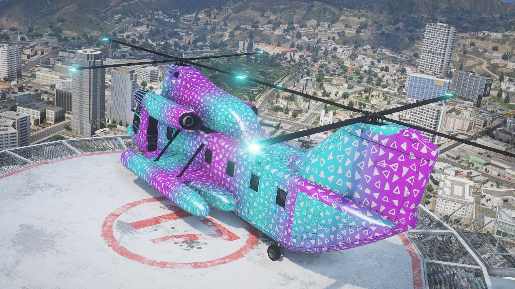 Cargobob Neon Helicopter - Image 3