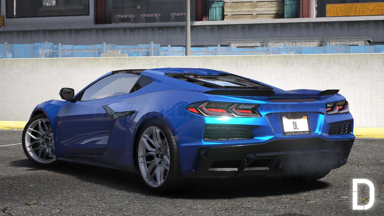 Chevrolet C8 Corvette Z06 2023 | Debadged - Image 2
