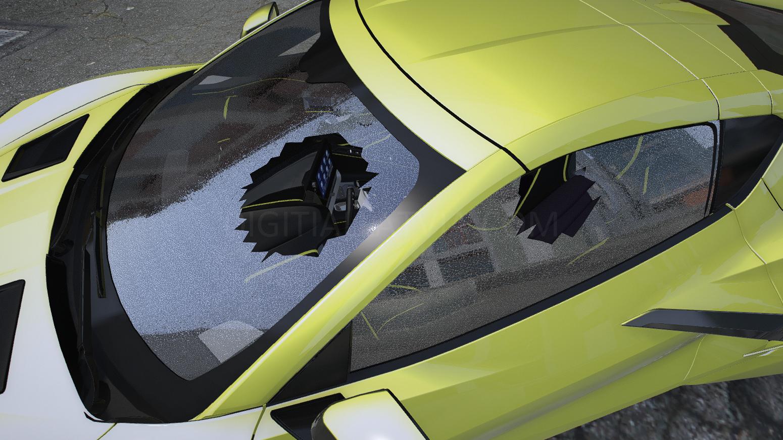 Chevrolet Corvette C8 | Debadged | Template - Image 6