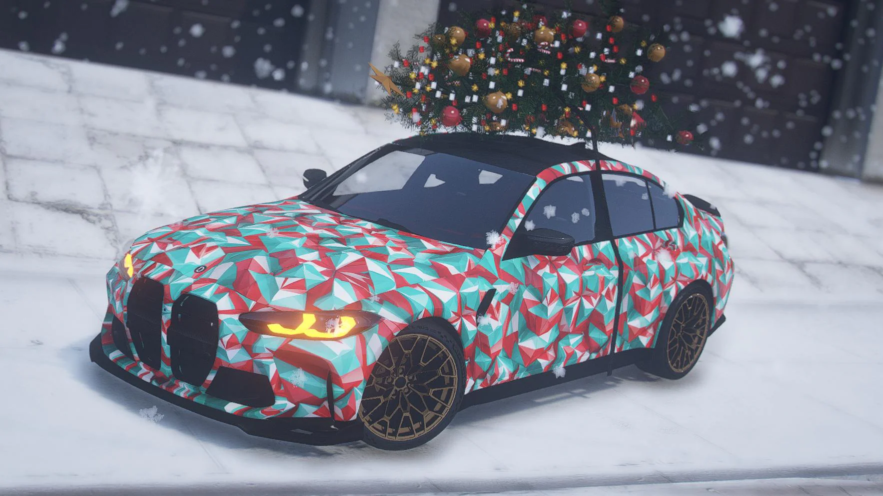 Christmas 3 Car Pack | Debadged | Custom Sounds | Templates - Image 2