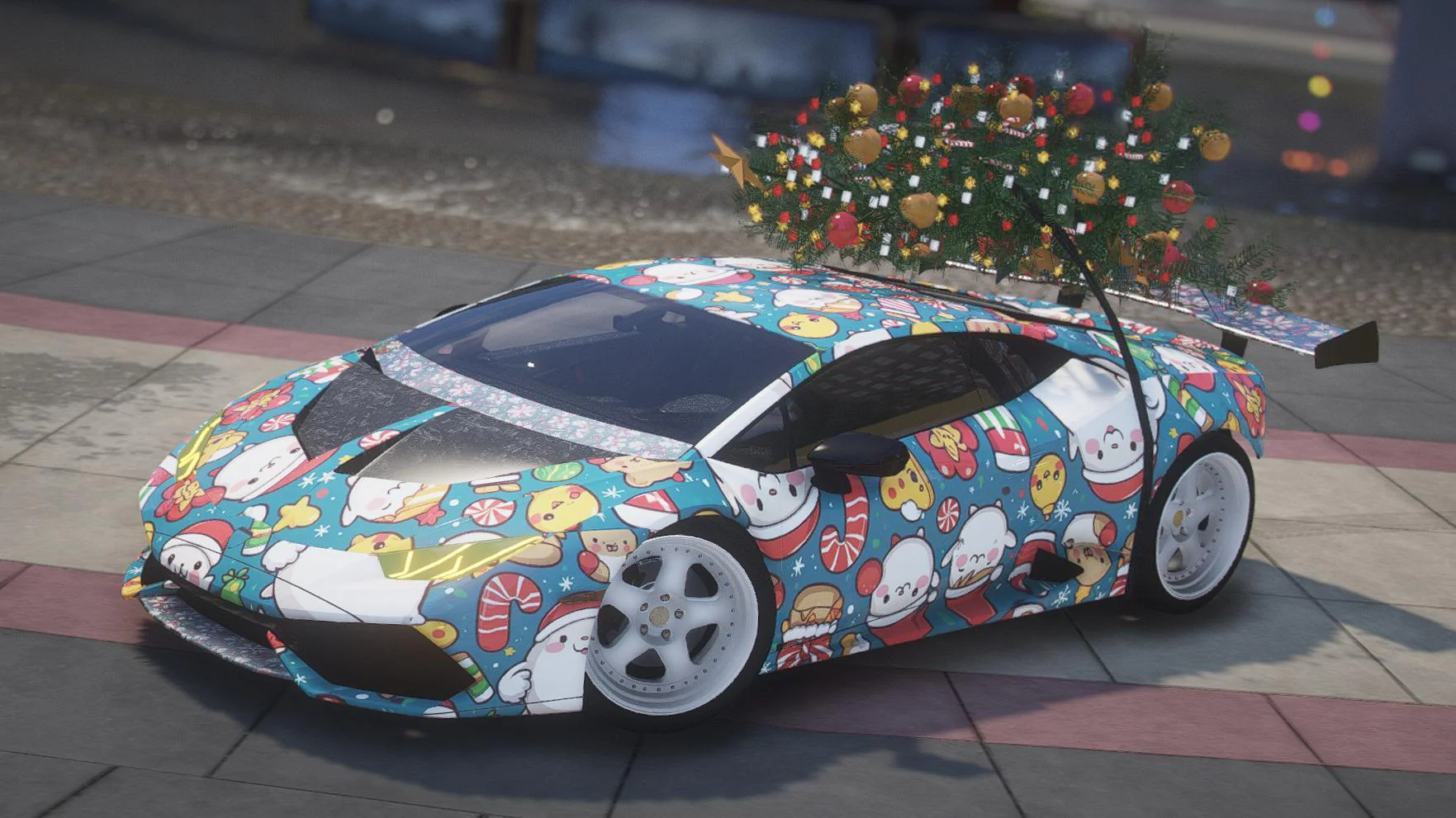 Christmas 3 Car Pack | Debadged | Custom Sounds | Templates - Image 4