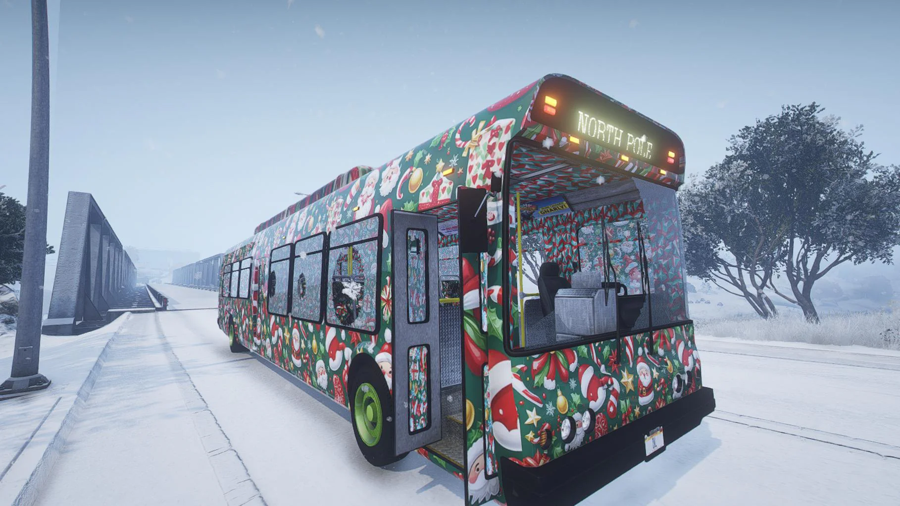 Christmas Bus | Template - Image 5